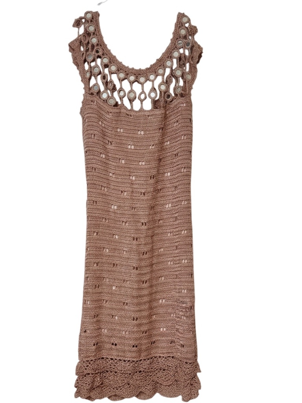 VENUS Crochet Midi Dress medium